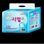 이즈 언더웨어 이즈 사랑애  M 타입 / 입는 팬티형 기저귀 80매 : 안광일랙