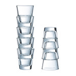 아코록 스택업언더락 32cl(10.8oz) 6P세트 349948 유리컵 글라스 : 아주키친