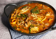 캠핑 밀키트 집들이 과천 한성칼국수 곱창전골 술안주 한우 샤브샤브 맛집 택배 : 한성칼국수