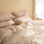 에덴하임 알러지케어 호텔식 사계절 침구 차렵 신혼 혼수 항균 이불 패드 세트 오트밀 K LK 라지킹 사이즈 : EDEN HEIM