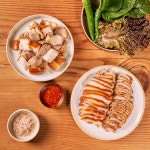 삼대가 한방 고인돌족발 국내산 600g (+새우젓증정) : 삼대가족발