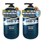 무로 맨즈 안티브이 올인원 바디워시 바디클렌져 각질케어 블루페로몬, 510ml, 2개 : 더블유비스킨