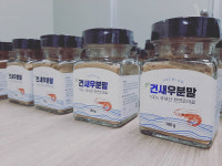프리미엄 건새우분말 100g (100% 국내산 새우시즈닝) : 고군산푸드