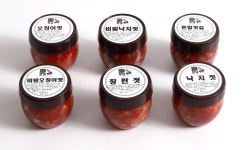 강화도 쌈 삼겹살 고기 모듬 젓갈 택배 젓갈선물세트 낙지 비빔오징어 6종세트 : 훈이네젓갈