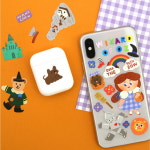 명작 동화스티커 곰돌이 리무버블스티커 신데렐라 백설 인어 공주 다꾸 : 리틀데이지샵