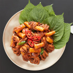 맛있게 매콤한 쭈꾸미 볶음(파우치), 쭈꾸미 떡볶이(파우치), 쭈꾸미 삼겹살(알루미늄 용기) - 2팩 기준 : 뒷마켓