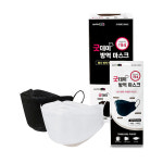 굿데이 KF94 마스크 대형 블랙 1매 : 히어리빙