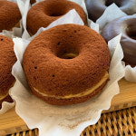 [세컨드브리즈] 비건 구움도넛 주노스 + 트리플베리, 라즈베리 콩포트 : second breeze