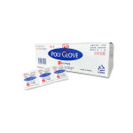 고려 양행 멸균 폴리 글러브 2매(Poly Glove)  2pcs 100매 / 1pcs 200매 멸균 비닐장갑 위생장갑 KR-2 포리 : 의료기마트