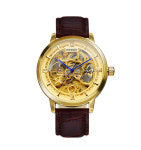 위너 가죽밴드 오토매틱시계 스켈레톤 와인딩 오토 : 셀메이드