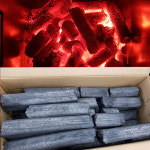 튀지않는 대나무숯 캠핑바베큐 고기 숯불구이 10kg 장탄 : 다성ST