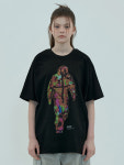 [어널로이드] INFRARED RAY T SHIRT / 인프레이드 레이 티셔츠 / 블랙 : UNALLOYED