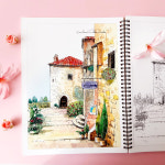 그림이좋은사람들 시니어 컬러링북 성인 엄마선물 어른색칠공부 프로방스 풍경 수채화 취미 : 그림이좋은사람들