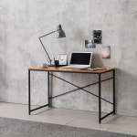 카라 1200책상 컴퓨터책상 독서실책상 사무형책상 1인용 작업 테이블 홈오피스 서재 : 우드앤무드