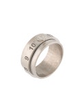 [메종 마르지엘라] 넘버 더블 실버 링 MAISON MARGIELA NUMBERS DOUBLE RING SM1UQ0042 S12896 951 : 메종 디