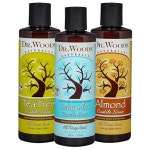 Dr. Woods Pure Liquid Castile Soap 닥터우즈 퓨어 리퀴드 캐스틸 솝 티트리 베이비마일드 아몬드 8oz 236ml 3병 : 와이즈올