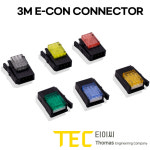 37103-3122-000FL 3M E-CON PLUG (수) 노란색 커넥터 100EA : THETHOMAS 더토마스