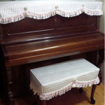 비발디  피아노커버세트 피아노커버  의자커버 맞춤제작 피아노카바 피아노덮개 건반카바 의자카바 의자덮개 의자발 의자발커버 태슬 스툴커버... 