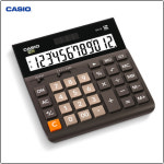 CASIO 카시오 MH DH-12 비즈니스 회계 사무소 계산기 심플함과 큐티클 화이트닝 버튼 대화면 태양열 컴퓨터 패키지 우편 : 케이나나