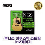 루나스 어쿠스틱 기타 현 / 012게이지 / 1252 / 루나스 대리점 : 수원악기