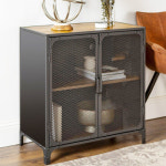 인테리어 빈티지 프렌치 공업풍 복고실목장 수납장 가정용 술장 티테이블 철제 식단 : 유다요셉