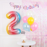 해피벌스데이 생일축하풍선 해피심플 슈팅스타 : 에스엠파티