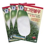 권농 탑그린 봄무씨앗500립 : 서진농약사