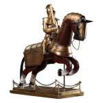 미니어쳐 인테리어소품 북유럽 중세무사 갑옷 기사 빈티지 모형 사무실 손님-558702 : 블랙프리