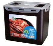 소렐 밀폐 키친아트 쵸코 직사각 김치통 김치냉장고 용기 8L 12L 15L 20L : 지와이스토리
