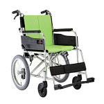 [미키코리아] 알루미늄휠체어 Mirage(16D) 보호자브레이크 접이식휠체어 12.4kg : 이원케어