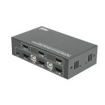 4K HDMI KVM 스위치 2:1 듀얼모니터 키보드 마우스 공유기 선택기 H7402KVMS-D : 정품판매점 디앤에스티