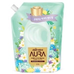 LG AURA 초 고농축 섬유유연제 샤프란 아우라 스모키머스크 1.7L 리필 : MOMOBOX