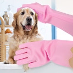 강아지 고양이 목욕장갑 브러쉬 빗 : 멍멍집사