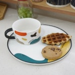 모닝 홈카페 커피잔 아메리카노잔 브런치 소품 : 다옴-DAOM