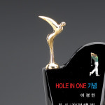 투톤 크리스탈 골프 트로피 : 우승사