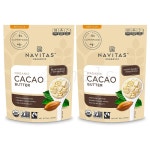 나비타스 카카오 버터 비정제 순수버터 초콜릿향 케토 저탄고지 8oz(227g) 2팩 Navitas Cacao Butter Keto : 이웃집찰스