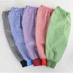 사무용팔토시 면팔토시 작업 미술 사무실 매장 공장 학생 주부 산업현장 체크무늬 : 행복꿀샵