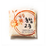 냉동야채 카레짜장용 2종 야채믹스 1kg : 우주식품디씨오피