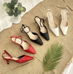 [모브딜라잇shoe] 버클 앵클 스트랩힐 5.5cm (3color) g1064 : 모브딜라잇