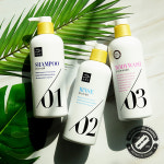 미쟝센 모이스처 샴푸 린스 바디워시 750ml 해피바스 아모레 : 블랙라벨 바버