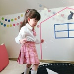 아기교복3종세트 어린이집 유치원 초등학교 입학식 신학기 새학기 여아 촬영용 스쿨룩 : 꼬모도블랑