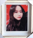 주문제작 (40×50cm기준) : 루비자수 보석십자수