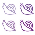 사각 모달팬티 네모 순면 팬티 무봉제 햄라인팬티 드로즈 : 퍼플스네일