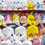 어린이날 어린이집 구디백 답례품 간식 토끼 캐릭터 선물 보자기 포장 봉투 봉지 특대 : 서문포장