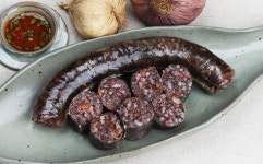 홍반장 토종순대,야채순대,찰순대 / 고기와 야채가 꽉찬 순대와 분식집에서 먹던 그맛 : 홍반장 순대국