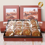 국내산 보리가득 찰보리빵 26개입(개당 25g)[선물세트박스] : 명가일품