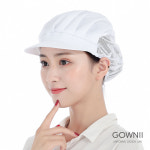 위생 주방 식품 공장 반망사 위생모 : GOWNII