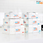 일회용 냄비세트 국자 라면용기 은박 인덕션종이 캠핑 알루미늄 그릇 : 와이드아이즈