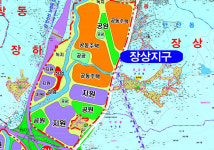 안산시 장상지구 안내도 코팅형 110cmX78cm : 지도닷컴