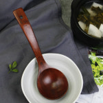 코시나 천연 옻칠 조리도구 찌개 목기 국자 중 1P : 바로와